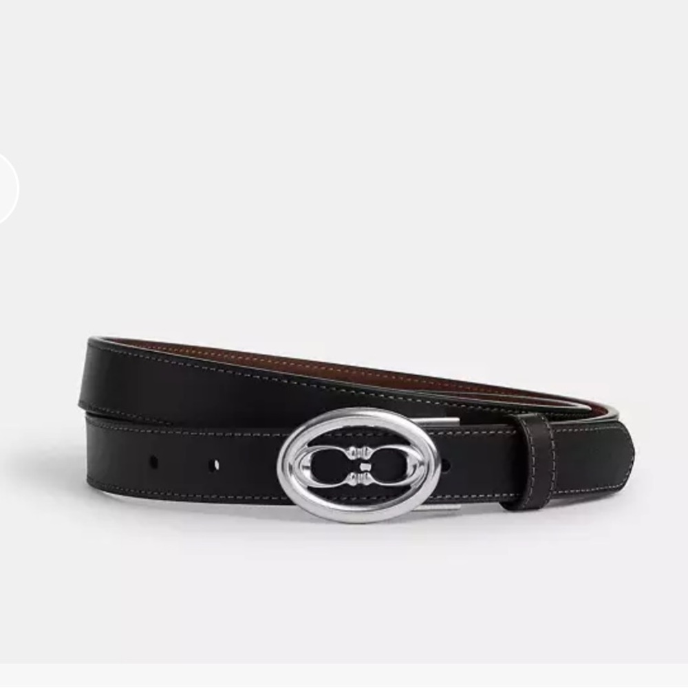 NWT Coach Women’s Buckle Cut-To-Size Belt, 25 Mm